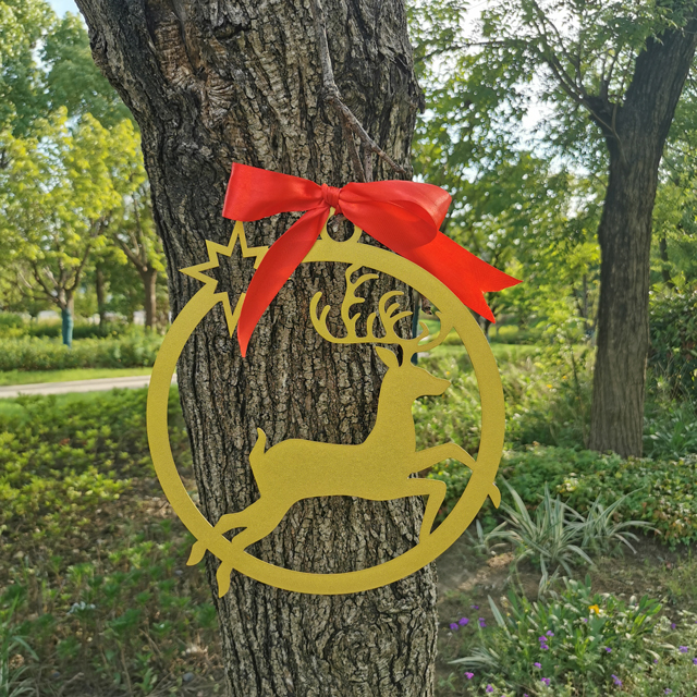 Metal Christmas Deer