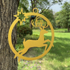 Metal Christmas Deer