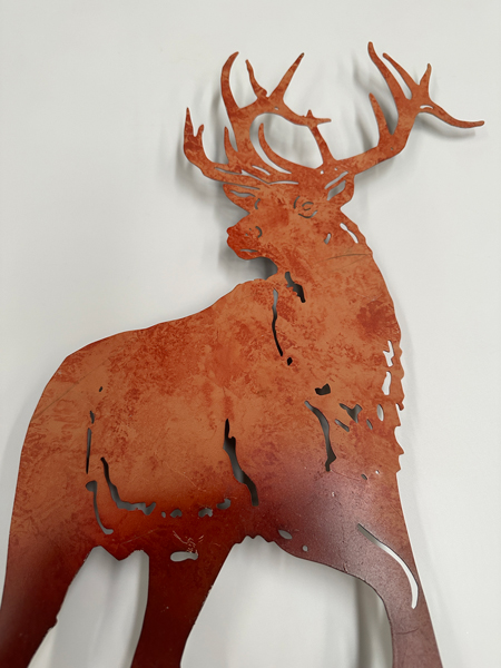 Yililyart Manufacturing Deer Metal Artwork