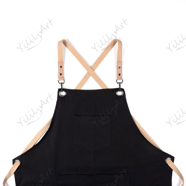 Wuxi Yililyart Cotton Canvas Custom Logo Apron