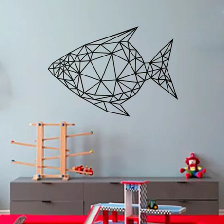 YililyArt Metal Fish Wall Art 