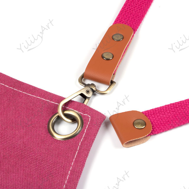 Wuxi Yililyart Cotton Canvas Three Pockets Apron