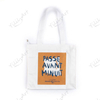 Wholesale YililyArt Handmade Nature Color Cotton Canvas Fashion Canvas Shopping Bag