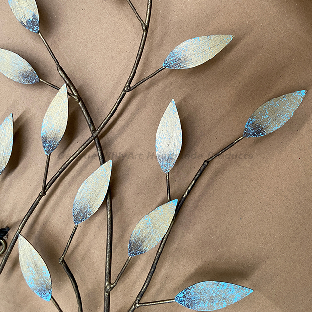 3D Handcarfted Tree Of Life Colorful Metal Wall Art 