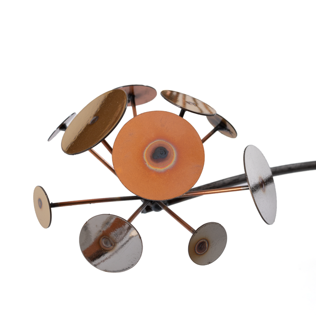 Yililyart Metal Flower Wall Art
