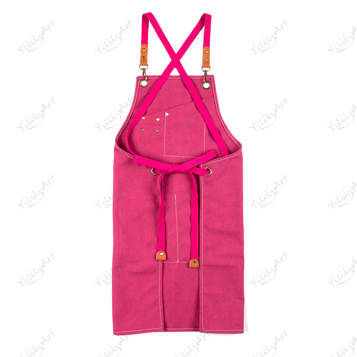 Wuxi Yililyart Cotton Canvas Three Pockets Apron
