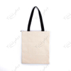 Wholesale YililyArt Handmade Cream Color Student Bag Cotton Canvas Tote Bags Custom Tote Bag with Logo