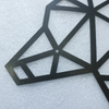Laser Cutting Black Metal Deer Wall Decor