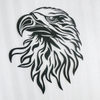 Metal Wall Art Design Black Eagle Decoration Hanging