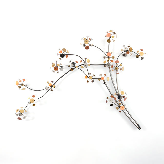 Yililyart Metal Flower Wall Art