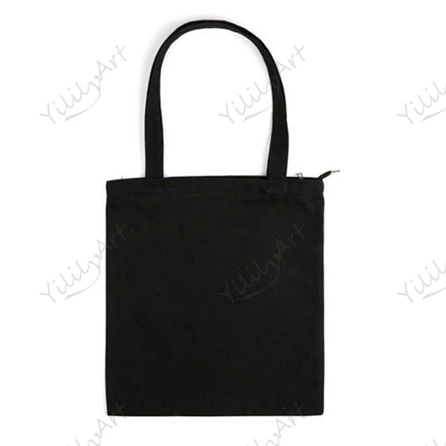 Wholesale YililyArt Handmade Custom Reusable Shopping Logo Cotton Bag Tote Bag