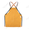 Wuxi Yililyart Cotton Canvas Cross Back Yellow Apron