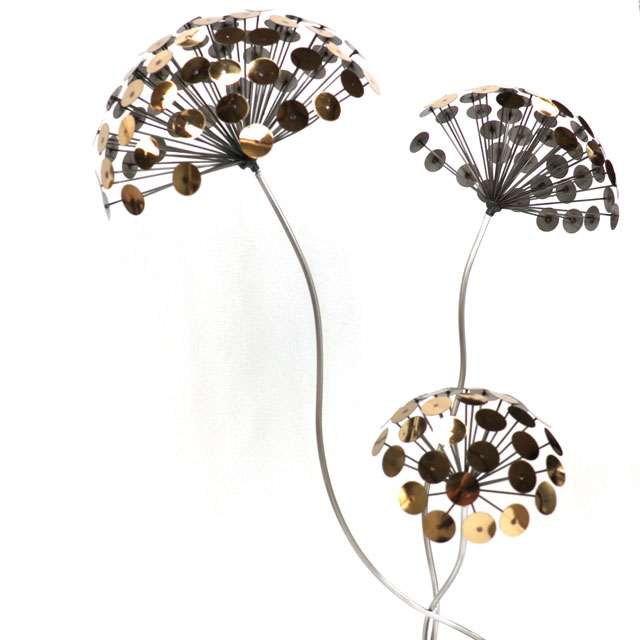Yililyart 3D Metal Sunflower Ornament