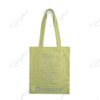 Wholesale YililyArt Handmade Avocado Color Cotton Canvas Tote Bags with Custom Logo Printed