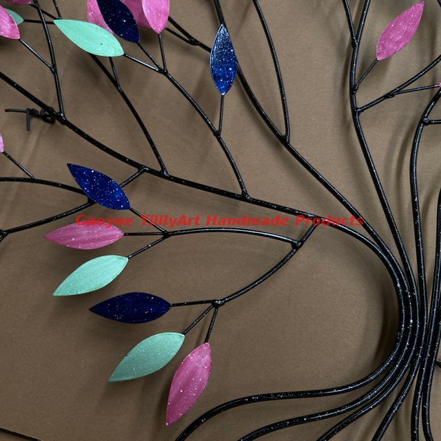 YililyArt Hand Painting Tree Of Life Wall Art