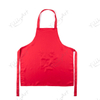 Wuxi Yililyart Red Polyester Kitchen Apron For Restaurant Apron