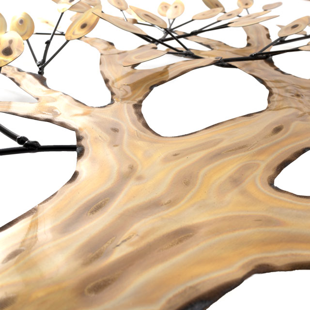 Yililyart Direct Factory Metal Leaf Wall Decor 