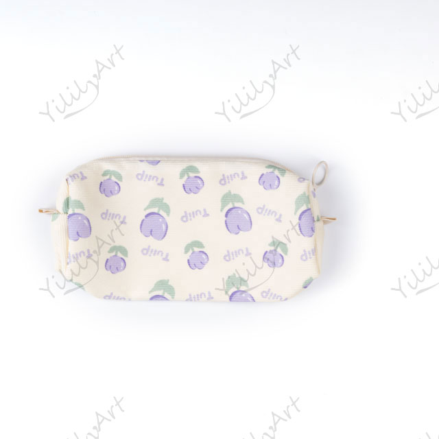 Wholesale YililyArt Handmade Pencil Pouch for Teenagers Flower Bag Pen Case