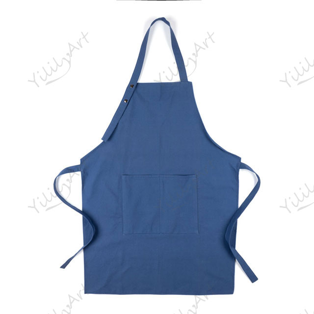 Yililyart Cotton Canvas Apron Kitchen