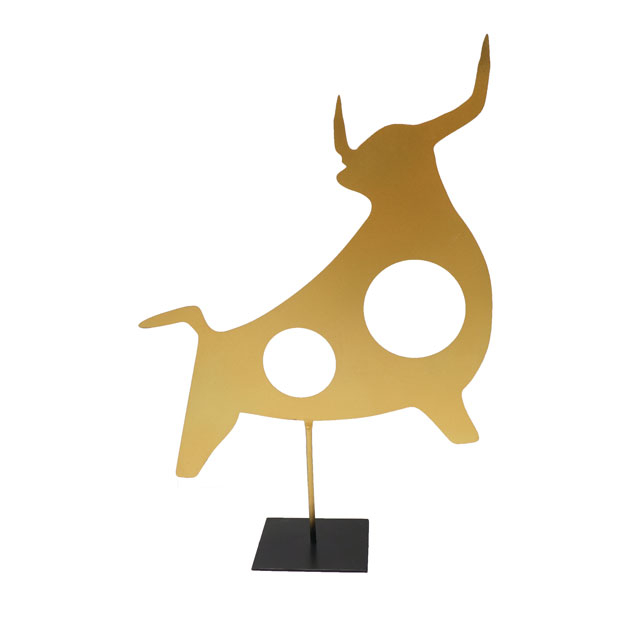 Yililyart Gold Animal Metal Ornaments